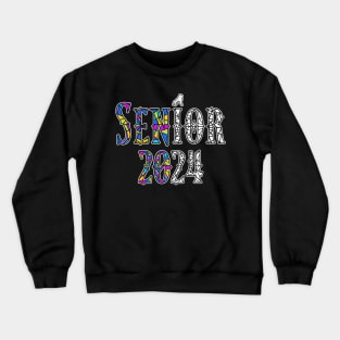 Class of 2024 Senior Gifts Funny Seniors 2024 Crewneck Sweatshirt